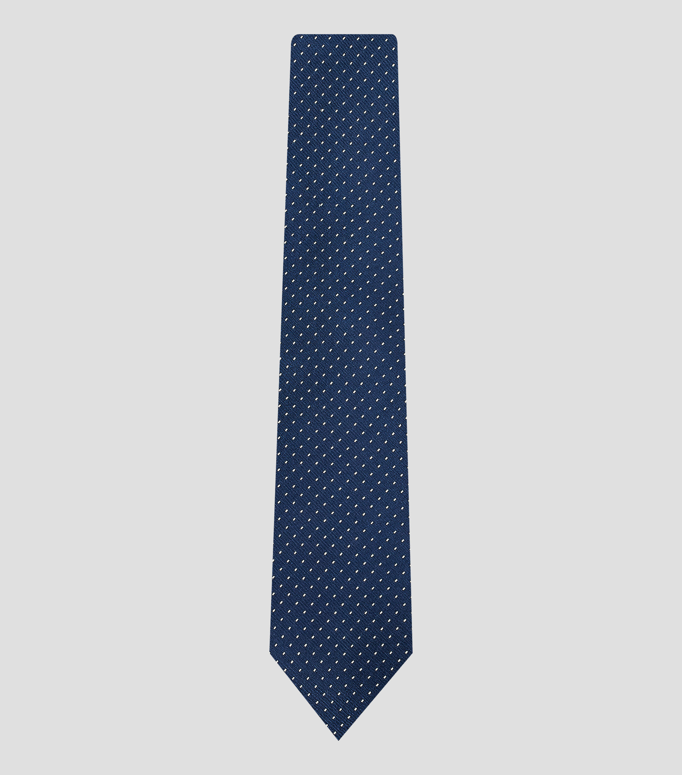 Corbata ancha bordada